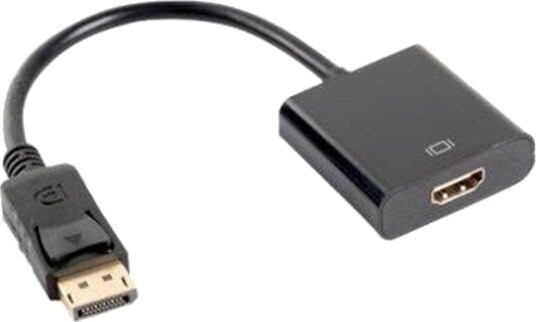 Lanberg DisplayPort HDMI 20cm AD 0009 BK