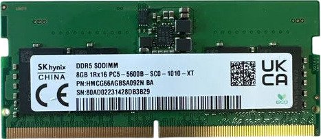Rebuild IT HMCG66AGBSA092N-BA Hynix 8GB DDR5-5600MHz PC5-44800 non-ECC Unbuffered CL46 262-Pin