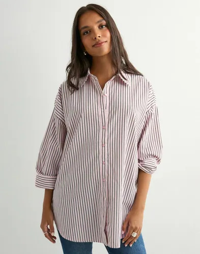 Pieces Rosa Pcjenna Ls Long Os Shirt Wvn D2D