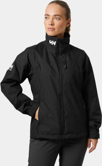 Helly Hansen Crew Mellomlags Seilerjakke 2.0 Dame Svart 5xl