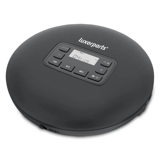 Luxorparts Portabel CD-spiller Svart