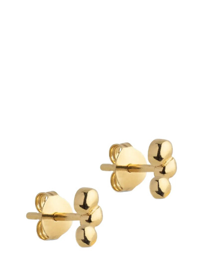 Enamel Copenhagen Studs Nara Gold ONE SIZE