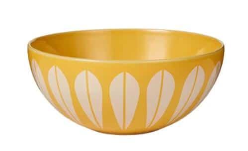 Lucie Kaas Lotus Skål 24 cm Yellow White Lucie Kaas Lotus Skål 24 cm Yellow White