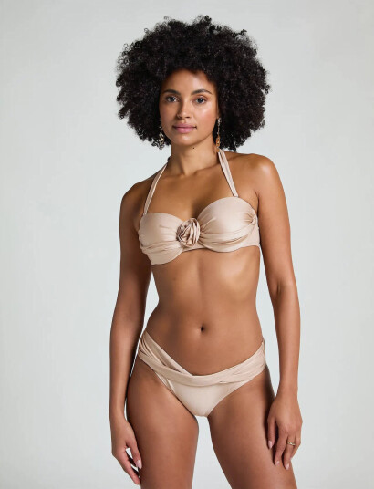 Hunkemöller Lima Rio Bikini Bottom - Beige - XS