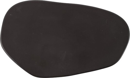 Porsgrunds Porselænsfabrik Natur Organisk Asjett 19,5cm Matt Sort