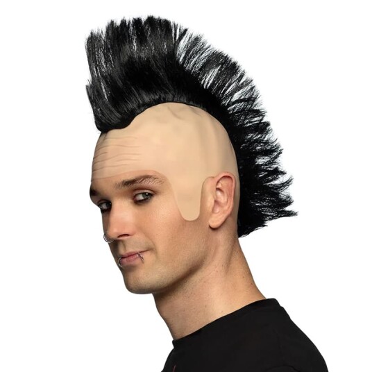 Boland Party Partners Punkparykk med Mohawk - One size