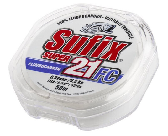 Sufix Super 21 fluorcarbon sene - 50 meter - 0,35 mm