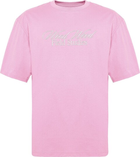 WOOD WOOD Wwgary Wwfs Tee 25207 - Pink - M