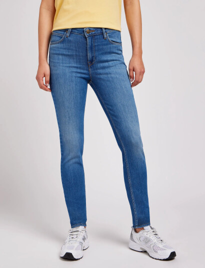 Lee Jeans Scarlett High - Blue - 25 x 33 Lee Jeans Scarlett High - Blue - 25 x 33