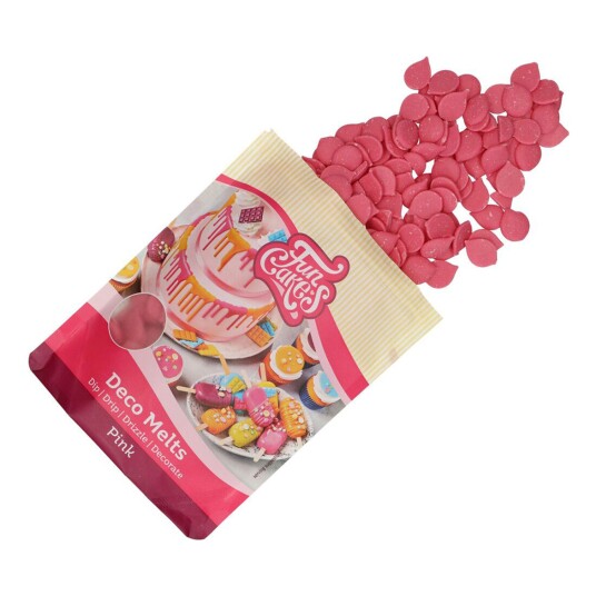 CakeSupplies FunCakes Deco Melts - Rosa