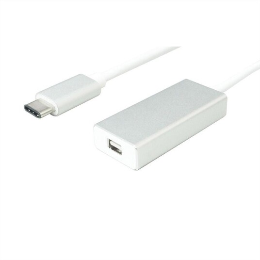 VALUE Cableadapter USB3.1 C-MiniDP. M/F. 15cm