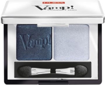Pupa Vamp! Compact Duo Eyeshadow Doble Øyenskygger 012 Magnetic Blue 2,2G