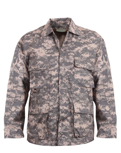 Rothco langermet BDU skjorte Oliven Beige
