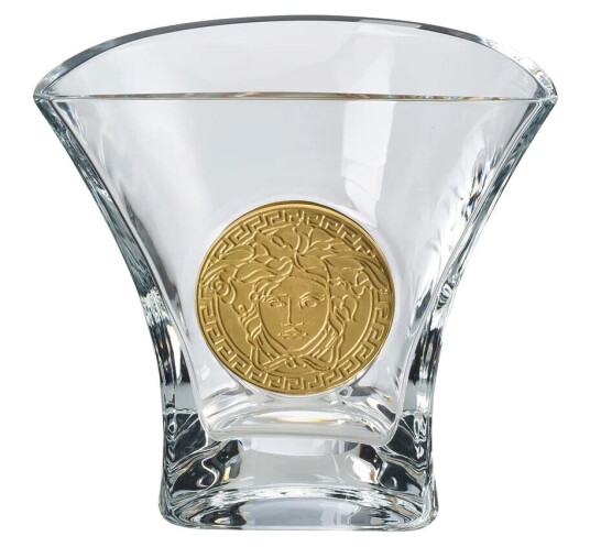 Versace Medusa Madness vase klar Liten Versace Medusa Madness vase klar Liten