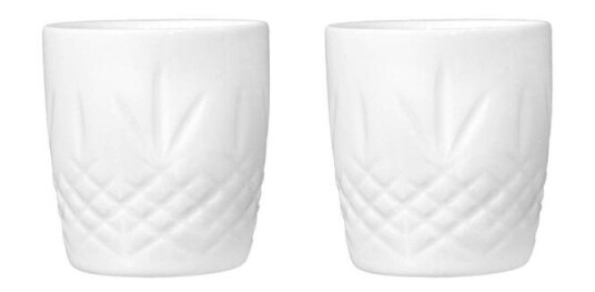 Frederik Bagger Crispy Porcelain krus 28,5 cl 2 stk hvit Frederik Bagger Crispy Porcelain krus 28,5 cl 2 stk hvit