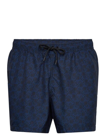 Björn Borg Borg Print Swim Shorts Navy L Björn Borg Borg Print Swim Shorts Navy L