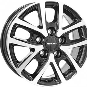 Monaco CL2T Gloss Black Polished 6.5x16 5/130 ET66 B89.1 Monaco CL2T Gloss Black Polished 6.5x16 5/130 ET66 B89.1