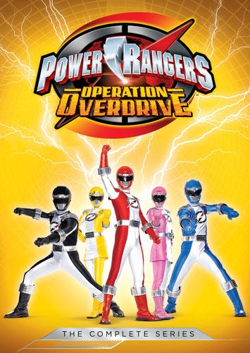 Power Rangers: Operation Overdrive  Den Komplette Serien DVD