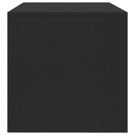 vidaXL TV-benk svart 120x40x40 cm sponplate