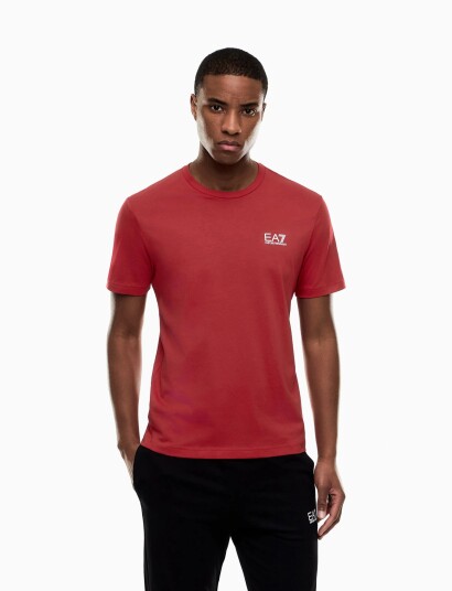 EA7 T Shirt Red S EA7 T Shirt Red S
