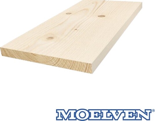 Moelven GRAN 19X173 REKT KLED KL1