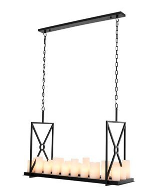 Taklampe Commodore, svart