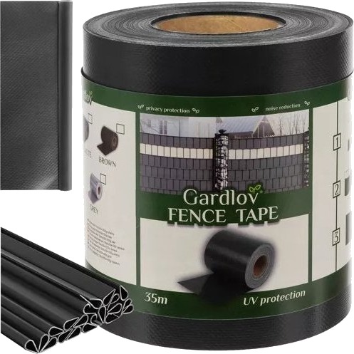 Gardlov Spon-/Gjerdebånd 19 Cm X 35 M 630 G/M² Antrasitt 23703