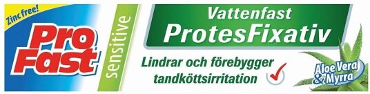 Profast Sensitive Vannfast Festemiddel, 40 g Profast Sensitive Vannfast Festemiddel, 40 g