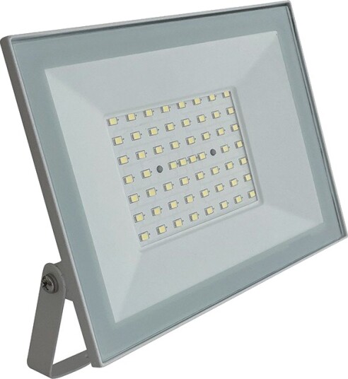 V Tac 50W LED lyskaster 94lm/W IP65 hvit kant kald hvit utendørs Kulør : Kald