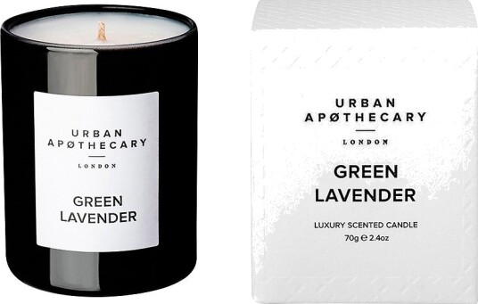 Urban Apøthecary Luxury Candle Green Lavender Hvit