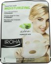 Iroha Nature Moisturizing Aloe Vera Tissue Ansiktsmaske 1 x Ansiktsmaske