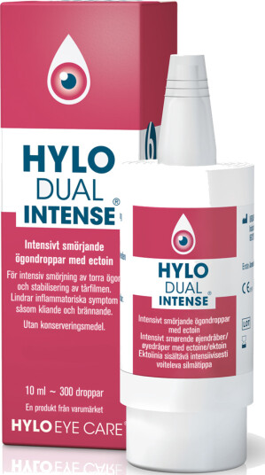 Hylo Dual Intense smørende øyedråper 10 ml Hylo Dual Intense smørende øyedråper 10 ml