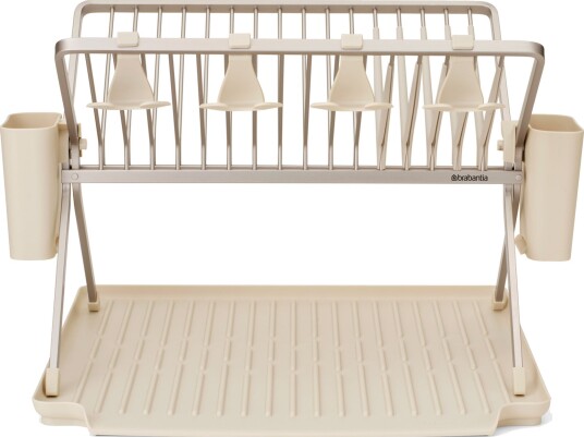 Brabantia Sinkside sammenleggbart oppvaskstativ stort, soft beige