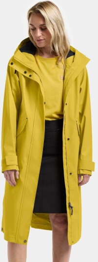 Didriksons Melinda Parka Yellow Pollen