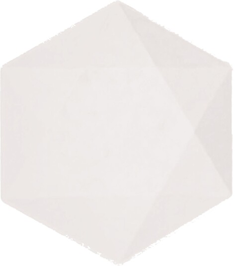 Riethmüller Tallerkener Hexagonale Vert Decor Hvit Mellom R-30148