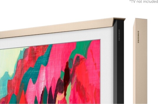 Samsung The Frame Pro 2025 / The Frame 2021 2025 75" ramme Sand Gold Samsung The Frame Pro 2025 / The Frame 2021 2025 75" ramme Sand Gold
