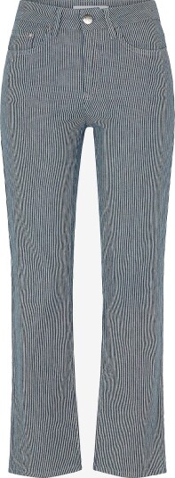 Newhouse Straight Denim Striped Nora Blå