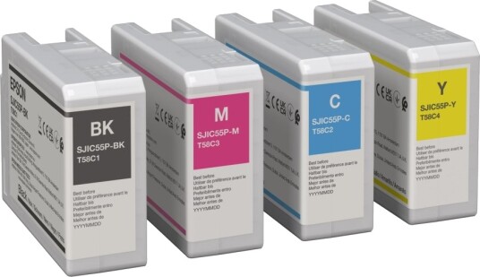 Epson T58C1 svart blekkpatron original 80 ml C13T58C140