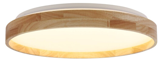Lindby Mirren LED-taklampe tre Ø49,5cm smart