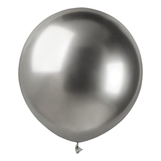 Ballongkungen AB Ballonger Krom Sølv Store - 25-pakning Ballongkungen AB Ballonger Krom Sølv Store - 25-pakning