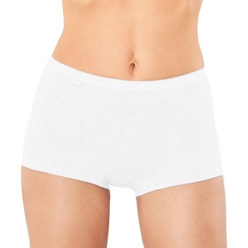 Sloggi Truser Basic Short Hvit bomull 48 Dame Sloggi Truser Basic Short Hvit bomull 48 Dame