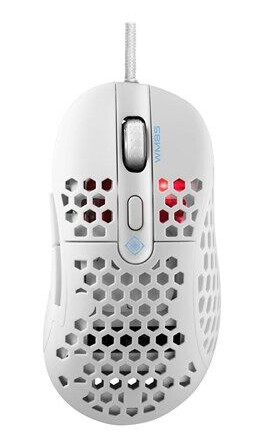 DELTACO GAMING - Mus - Optisk - 6 - Hvit
