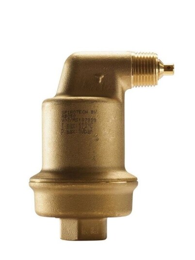 Armatec Spirotop 1/2" Automatisk Luftepotte for Hydraulikk