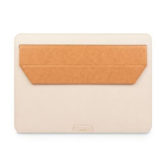 Moshi Sleeve Muse 3-In-1 Slim Laptop Sleeve Seashell White