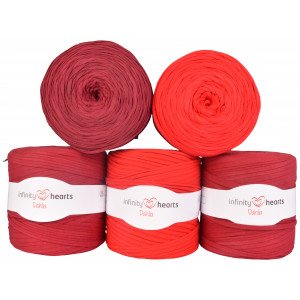 Infinity Hearts Dahlia Stoffgarn 12 Bordeaux Nyanser 1 stk Infinity Hearts Dahlia Stoffgarn 12 Bordeaux Nyanser 1 stk