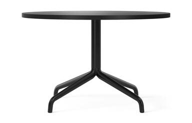Audo Harbor Column Coffee Table Sort/Antrasitt Linoleum Audo Harbor Column Coffee Table Sort/Antrasitt Linoleum