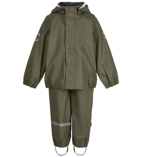 Mikk Line Regntøj Jakke Og Bukser Dusty Olive 86 Mikk Line Regntøj Jakke Og Bukser Dusty Olive 86