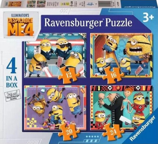 Ravensburger Puslespill 12/16/20/24 Brikker Grusomme Meg 4 Ravensburger Puslespill 12/16/20/24 Brikker Grusomme Meg 4