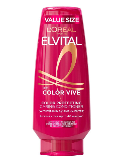 L"Oréal Paris L"oréal Paris Elvital Color-Vive Conditioner 400Ml - Nude - 400 ml L"Oréal Paris L"oréal Paris Elvital Color-Vive Conditioner 400Ml - Nude - 400 ml