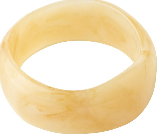 Pilgrim Aase Maxi Bangle Armbånd Honning Gylden One Size